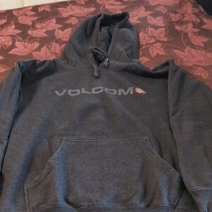 Volcom Men's Charcoal Hoodie Sweater